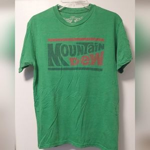 SAVVY Mountain Dew Distressed Logo Tee